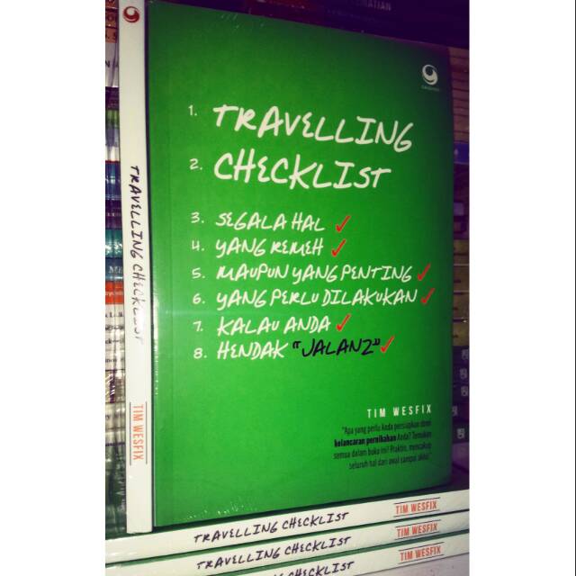 Travelling Checklist