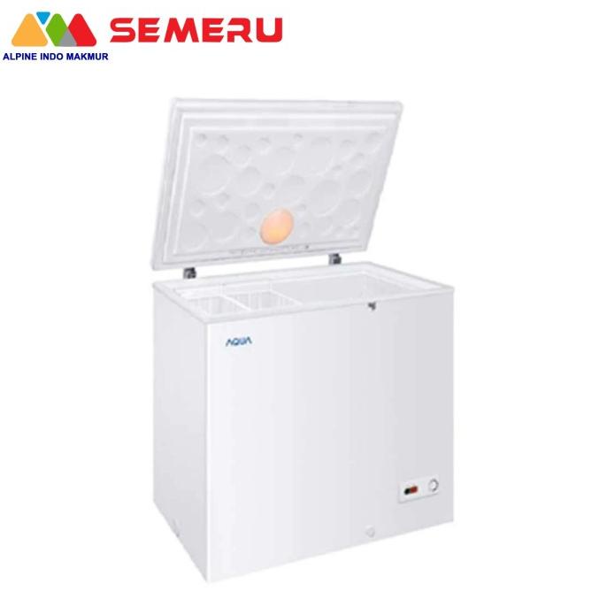 Ready oke] AQUA CHEST FREEZER 150 L AQF-150 FR KHUSUS MAKASSAR
