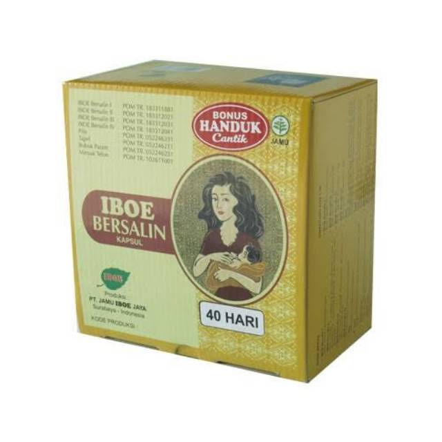 

Bersalin Iboe Kapsul 40 hari