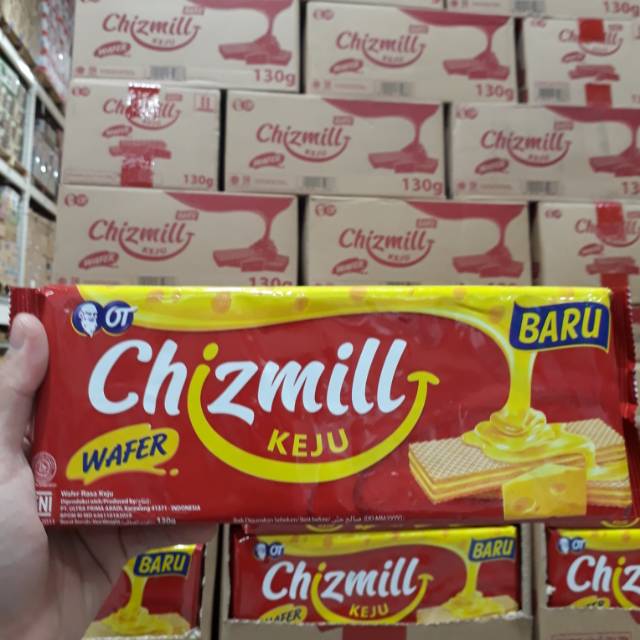 PROMO Beli 1 Gratis 1 Chizmill Wafer Keju 130gr
