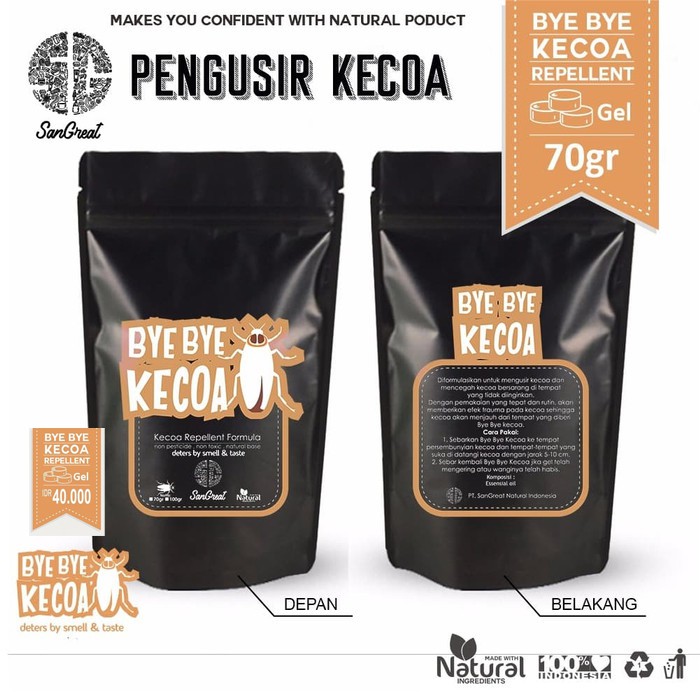 Pengusir Kecoa Ampuh Natural Gel, Bye Bye Kecoa