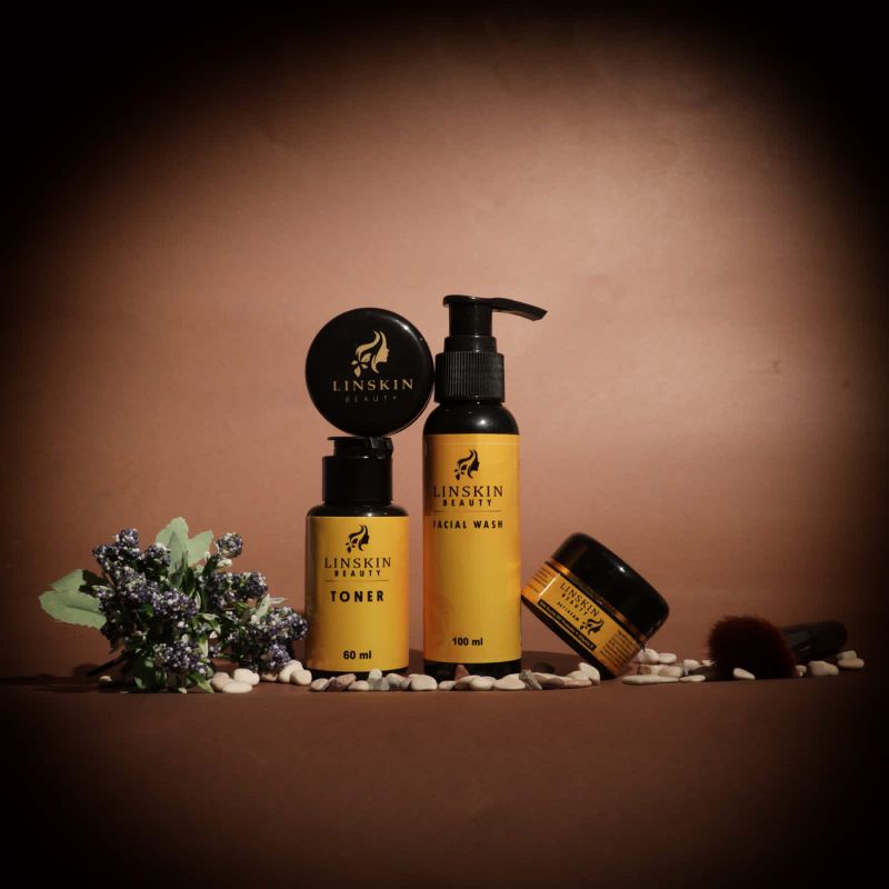 1 PAKET TANPA SERUM LINSKIN BEAUTY SKINCARE EXCLUSIVE BPOM