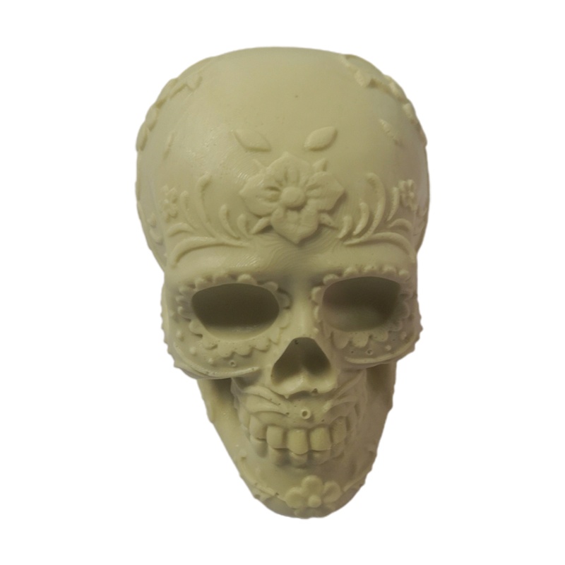 SIY  Small Flower Skull Shape Silicone Mold for DIY Decoration Making Soap