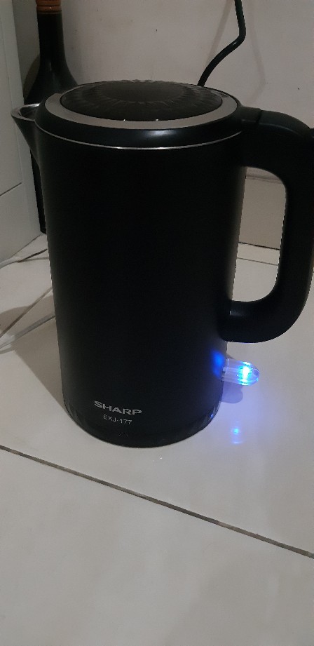 Sharp Double Wall Electric Kettle Ekj-177 / Teko Kettle Listrik