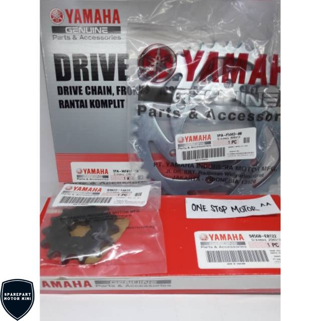 Gear set gir set vixion new 2013 asli yamaha Spareparts Motor