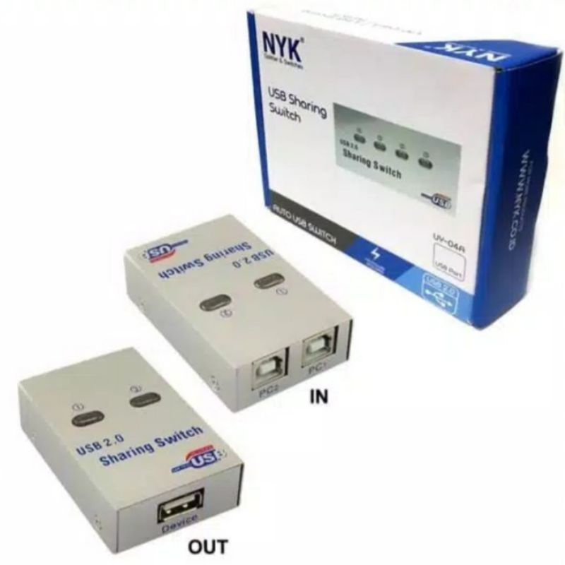 Auto switch Printer 2 port nyk/ Auto printer usb