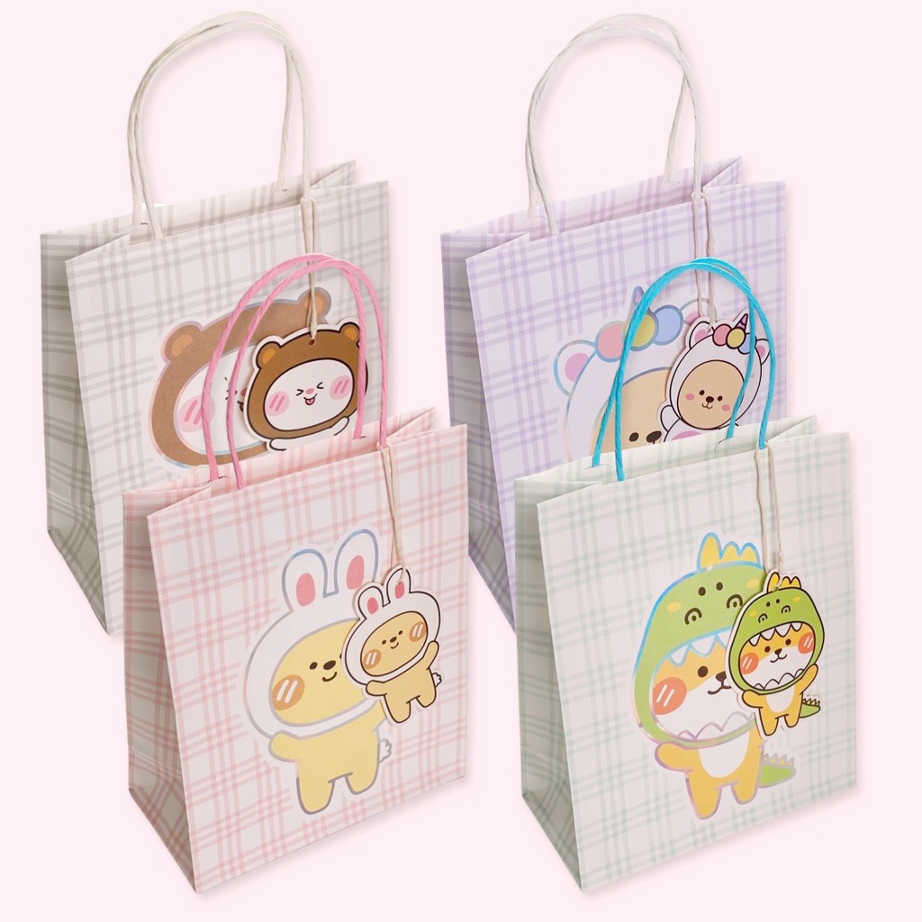 

Pinkybee Kantong Kertas Paper Bag Bear 21x25.5x10cm 64173100