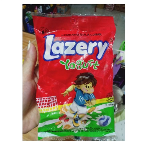 PERMEN LAZERY YOGHURT RASA JERUK STRAWBERRY NANAS