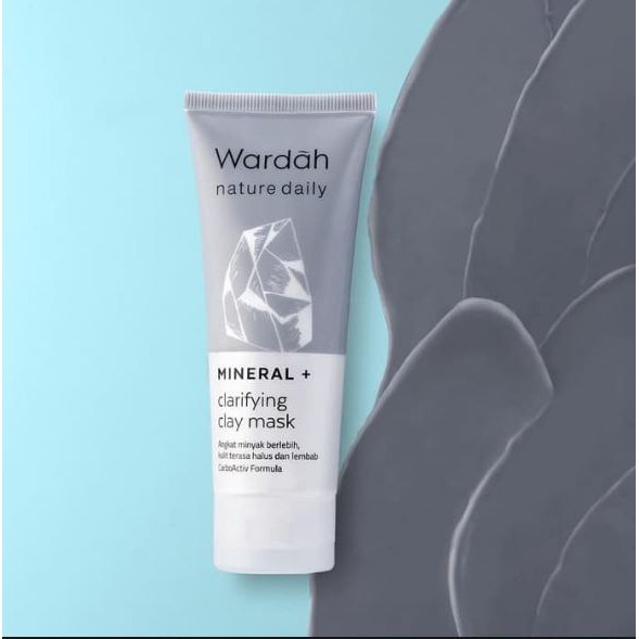 Wardah Nature Daily Mineral + Clarifying Clay Mask