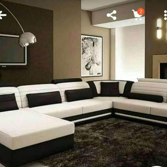 SOFA LETER U MINIMALIS