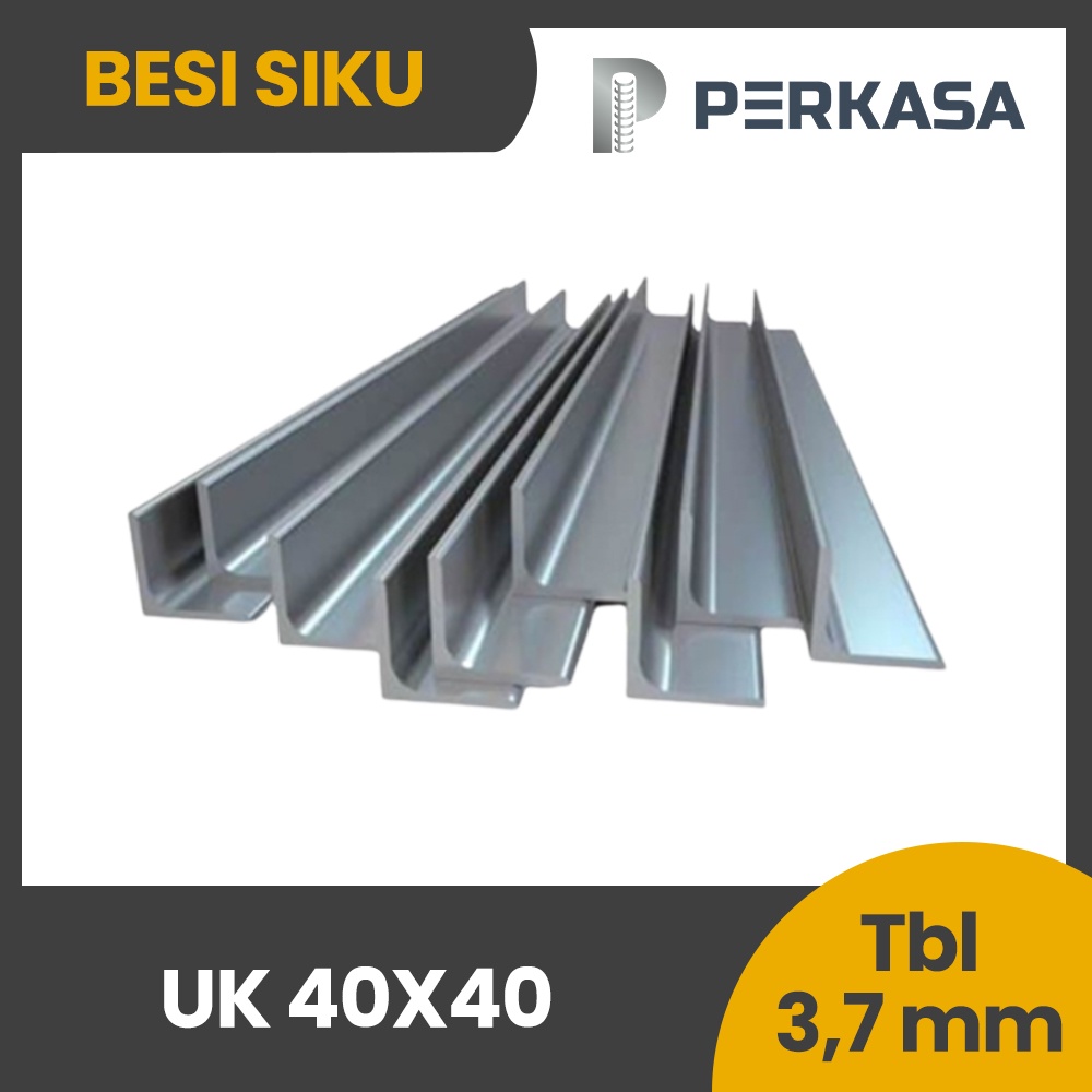 Besi Siku 40x40 Full tbl 3,7 mm