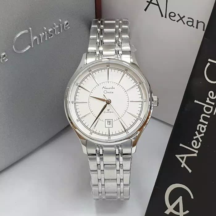 ORIGINAL Jam Tangan Wanita Alexandre Christie AC 8553 / AC8553 Garansi 1 Tahun