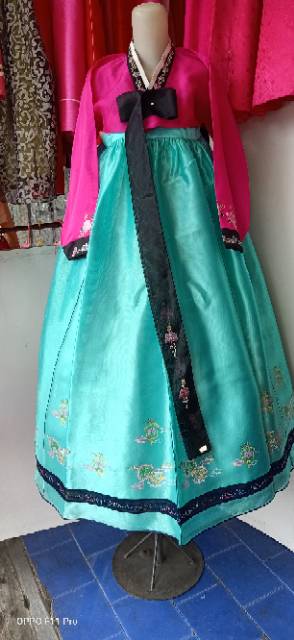 HANBOK KOREA WARNA REMDOM