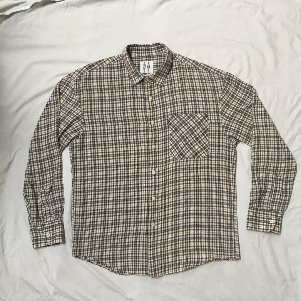 PROMO Kemeja cowok cewek Flanel Mens Wear Store Original Korean oversize