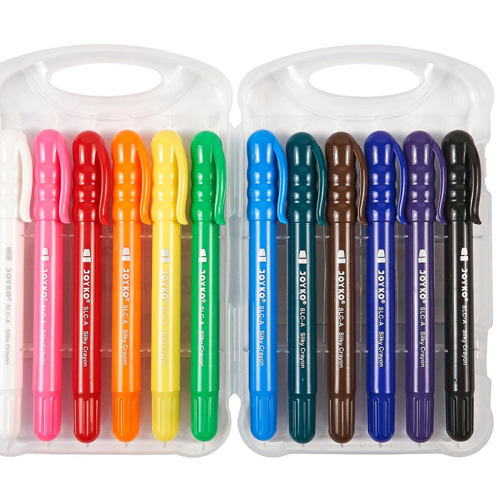 

Borong - Silky Crayon Krayon Halus Joyko SLC-A Warna Colors に