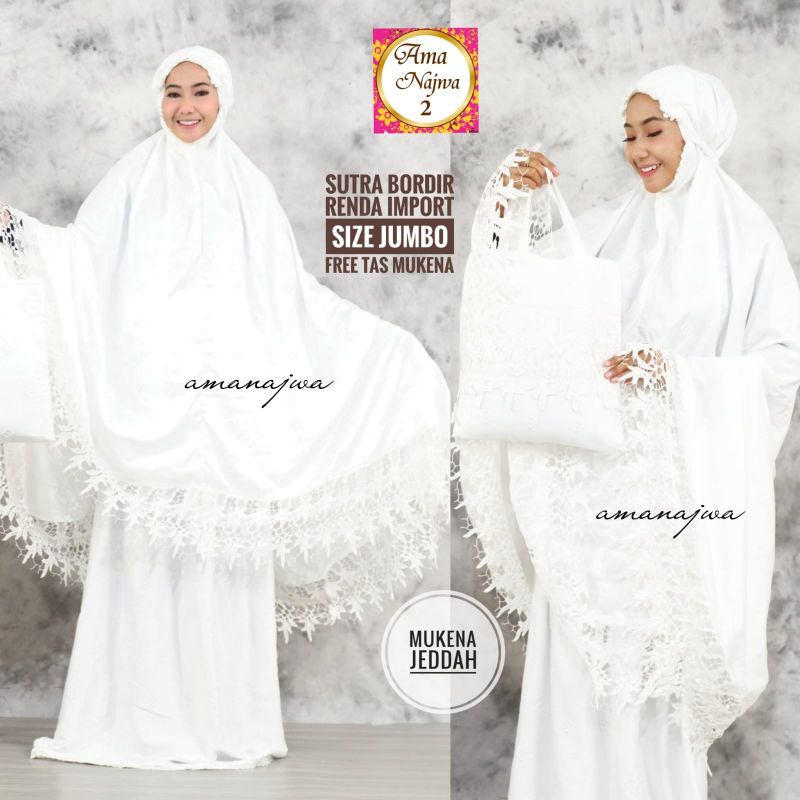 MUKENA JEDDAH MUKENA JUMBO BY AMA NAJWA 3 3
