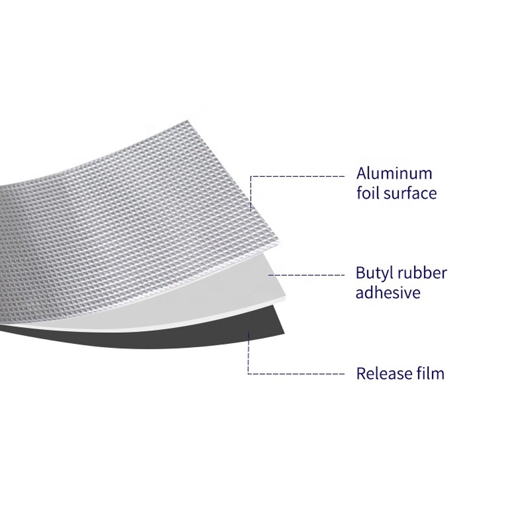 Lakban Aluminium Foil Perekat Anti Bocor Waterproof