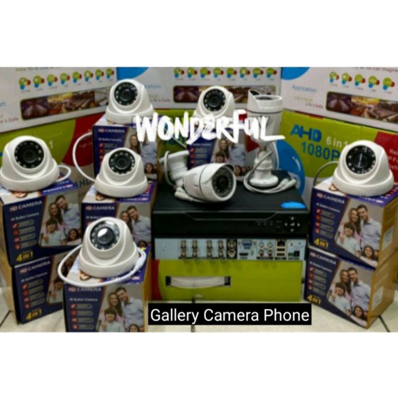 PAKET CCTV 16CHANEL 12KAMERA 3MP FULL HD CAMERA 1TB