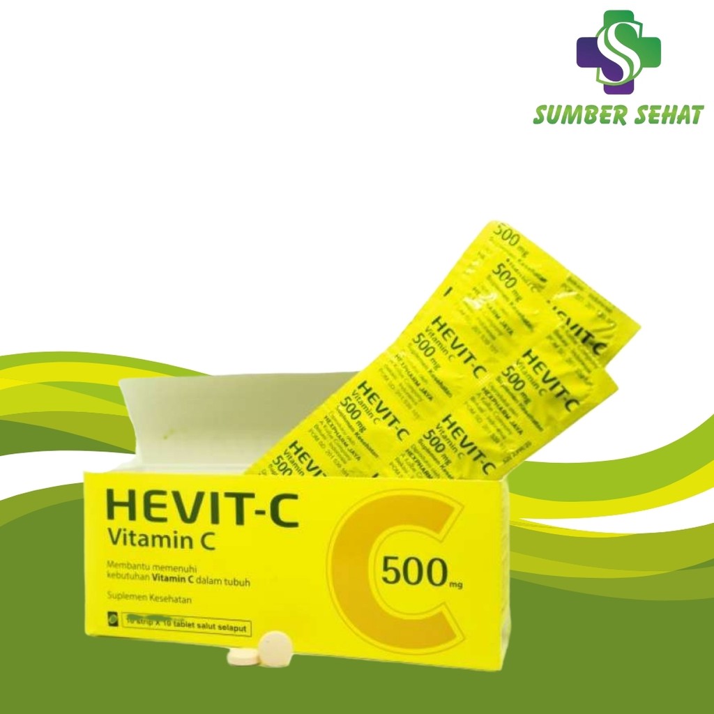 HEVIT C 500 MG STRIP 10 TABLET