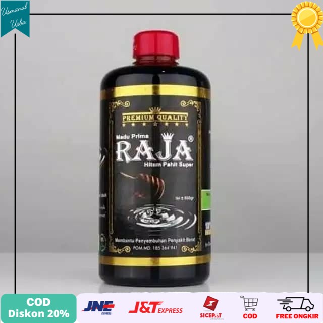 

◾COD◾ Madu Prima Raja Hitam Pahit Super 800 gr