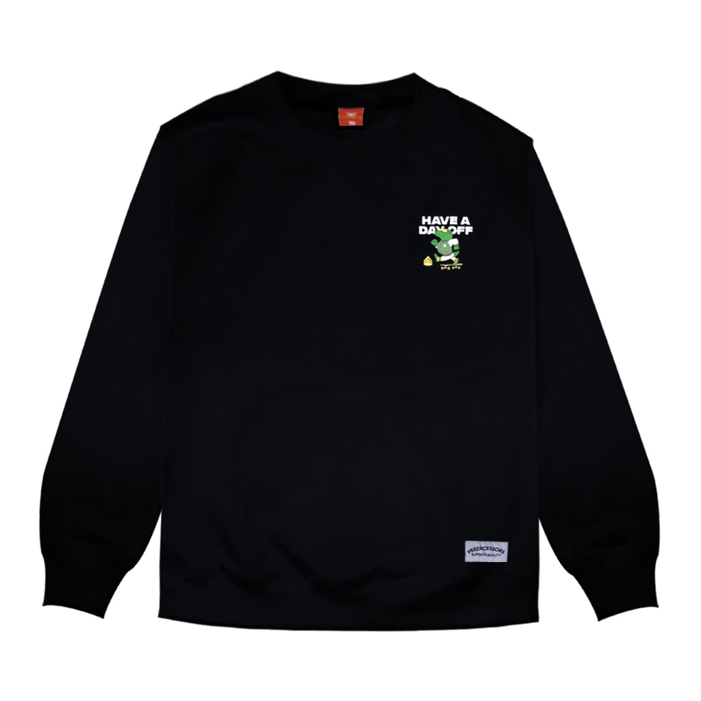 Predecessors Taf Sweatshirt Crewneck Sweater Crehdo Black