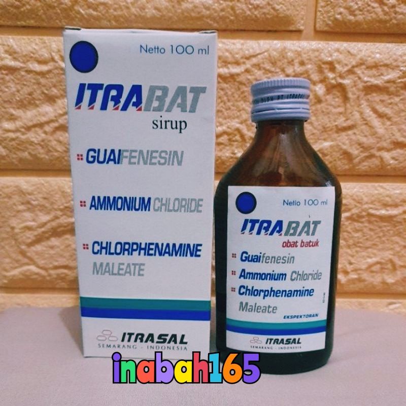 Obat batuk Itrabat | itrasal ekspektoran 100ml