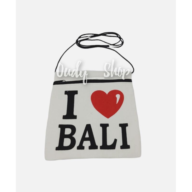 Tas Selempang Mini Passport Blanket Kanvas Bali