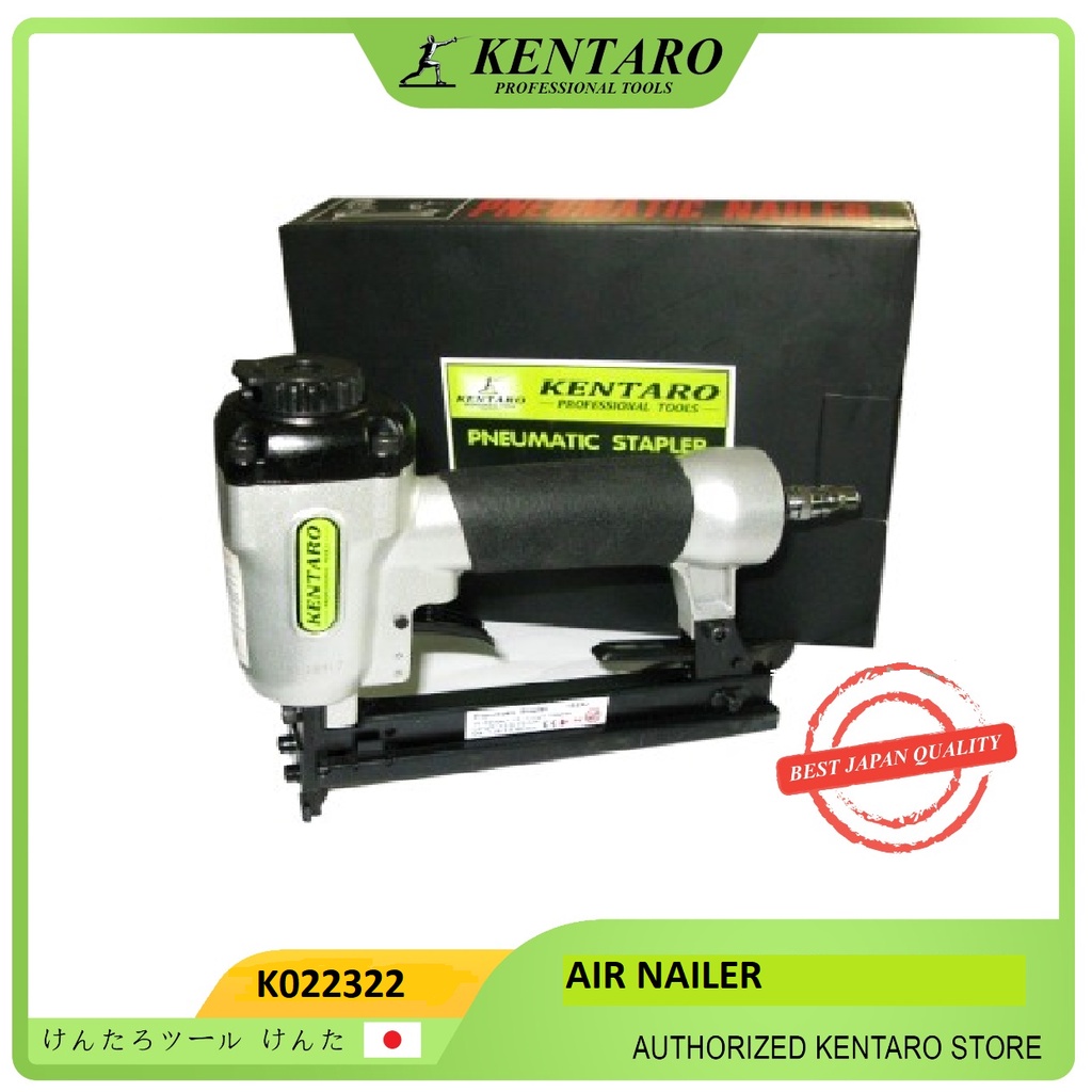 

AIR NAILER PNEUMATIC STAPLER KENTARO F-30A STAPLES JAPAN QUALITY