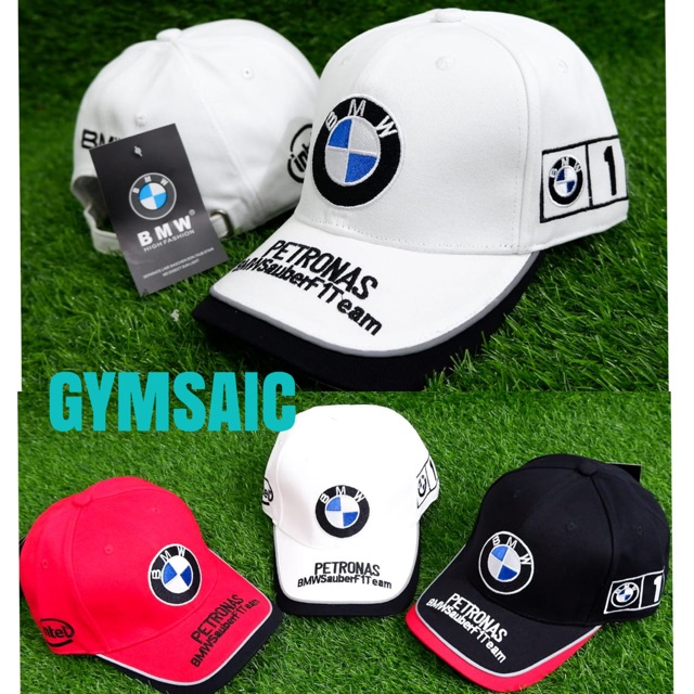Topi Baseball Mobil Sport BMW FERRARI Logo Bordir High Quality