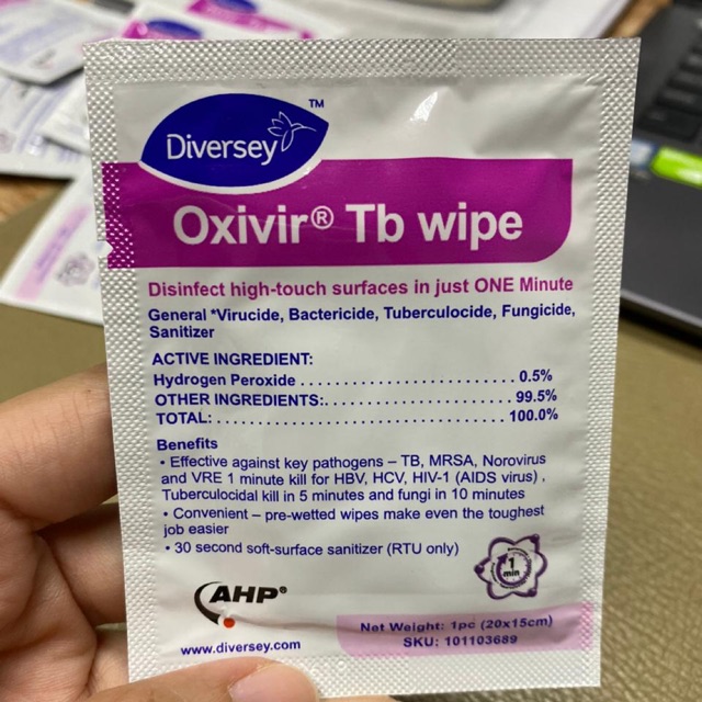 Oxivir Tb wipes - Diversey