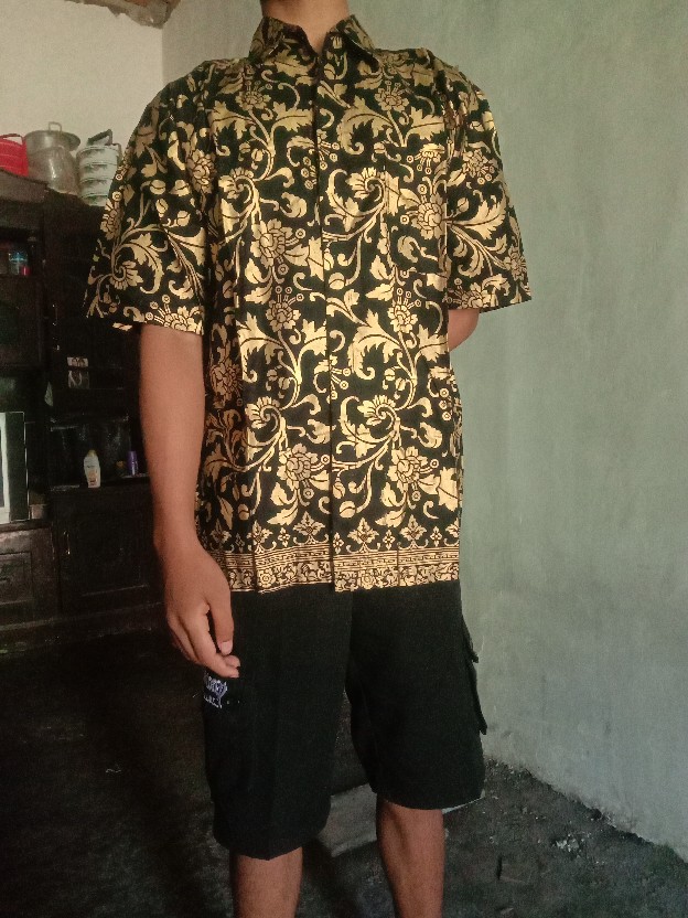 Baju Batik Couple Keluarga Bakung Ori Full Prada Sarimbit Batik Lengkap Jumbo Baju Batik Keluarga