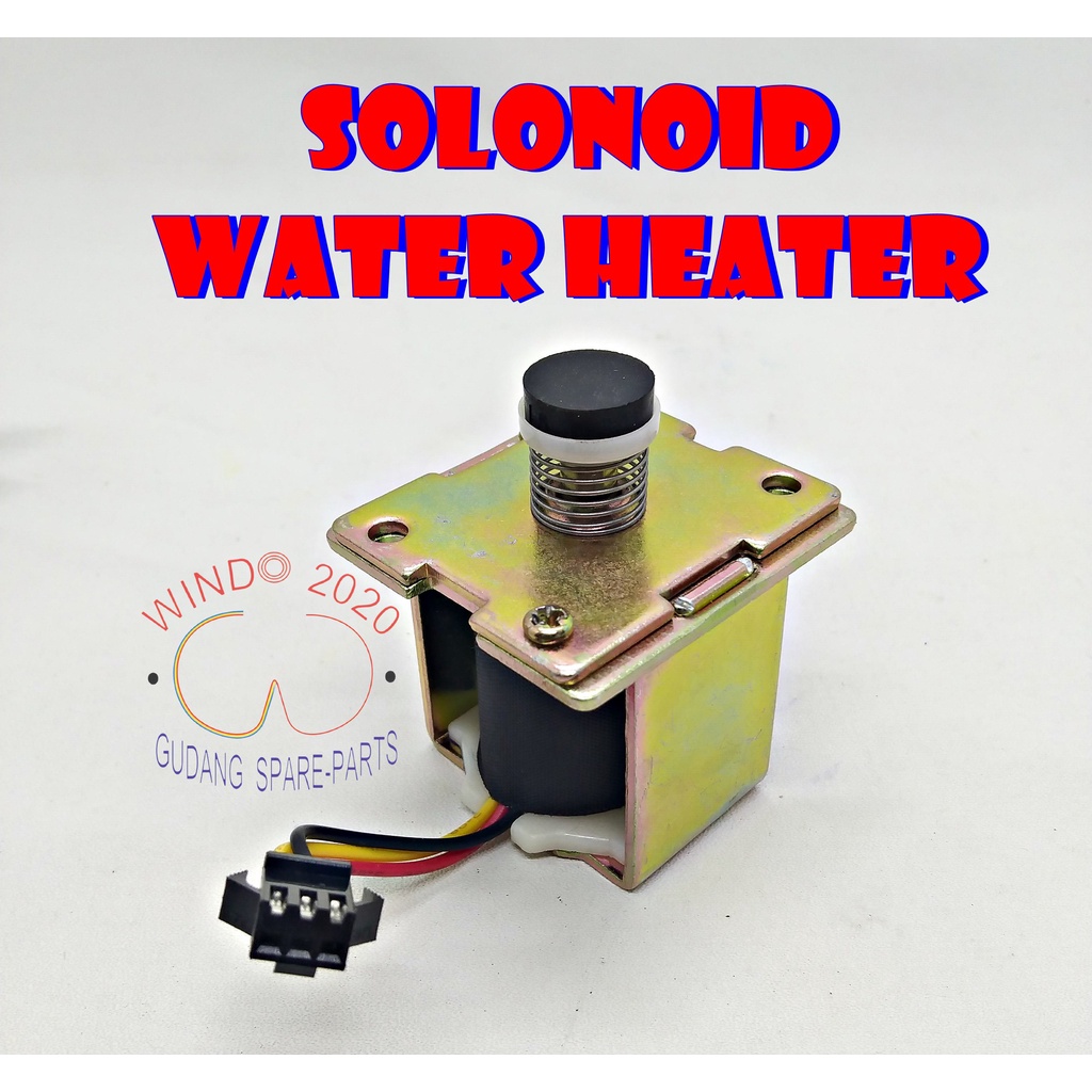 OTOMATIS GAS WATER HEATER | SLONOID  | SELENOID VALVE WATER HEATER GAS LPG 3V 3VDC