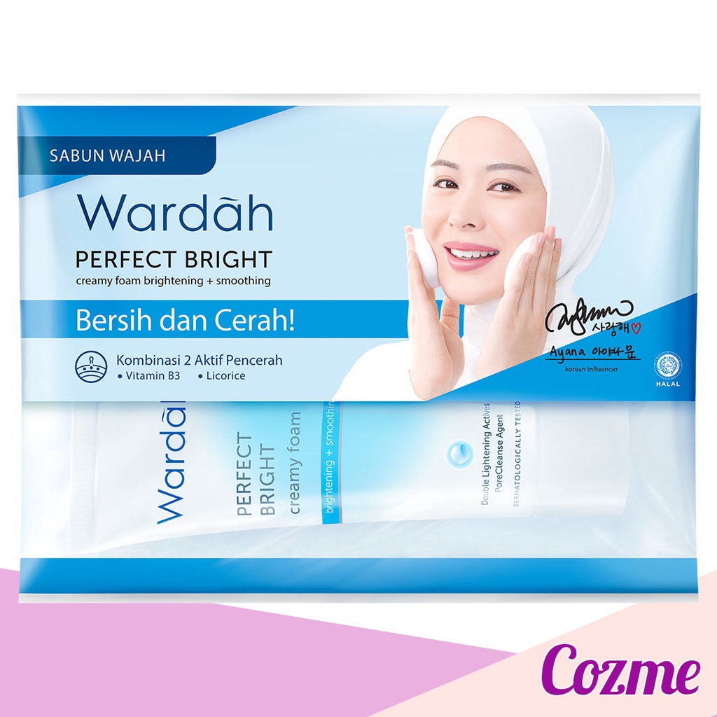 WARDAH Perfect Bright+Smooth Glow Creamy Foam