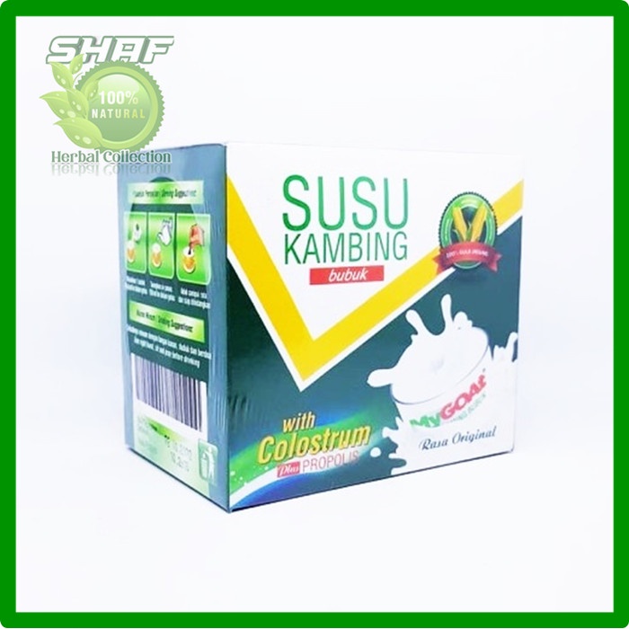 

Susu Kambing My Goat Gold Colostrum Plus Propolis Vanilla