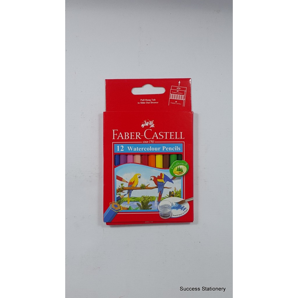 

FABER PENCIL WATER COLOR 12 PENDEK BURUNG
