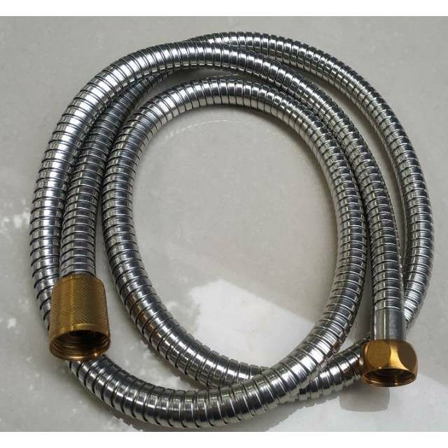 Selang shower 150cm drat kuningan selang shower flexible drat kuningan 150cm