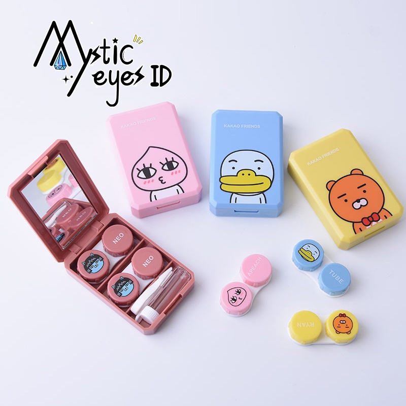 MYSTICEYES Character Softlens Case / Case Soflens / Kontak Lensa Case Karakter