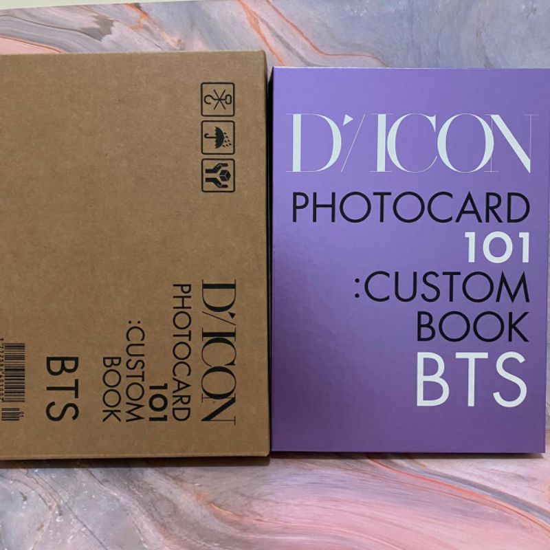 FULLSET SEALED BTS Official Dicon 101 Photocard Custom Book rm jin suga jhope jimin v jungkook namjo