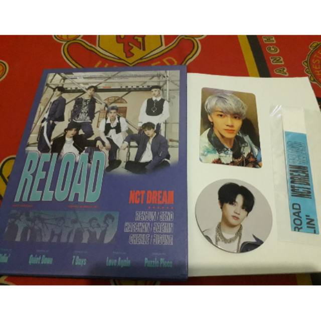 READY - NCT DREAM RELOAD ALBUM ROLLING VER. JAEMIN, CHENLE