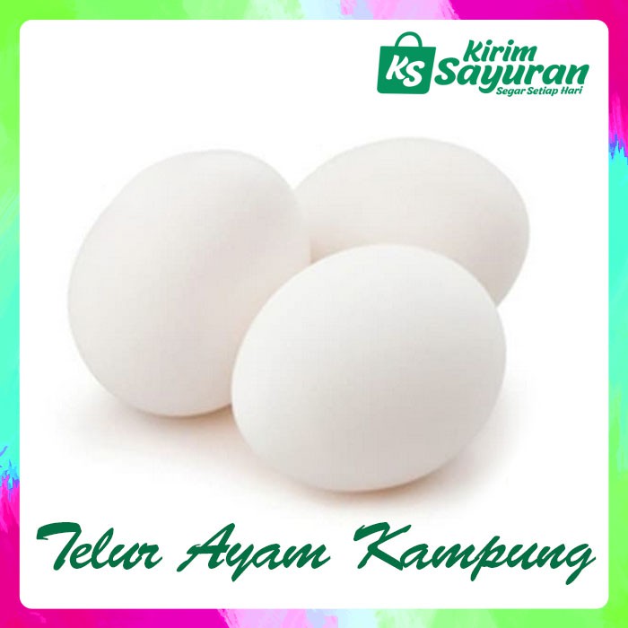 

TELUR AYAM KAMPUNG ASLI / FRESH ( 1 butir)