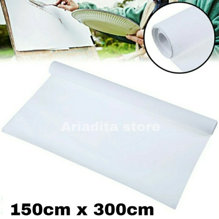

kain kanvas lukis roll 150x 300 cm Murah