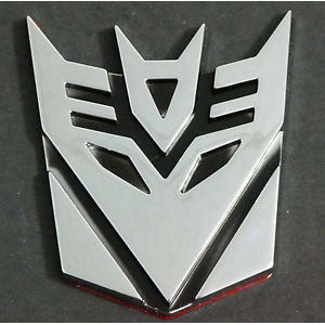 Emblem / Logo Mobil / Motir Transformer Jahat