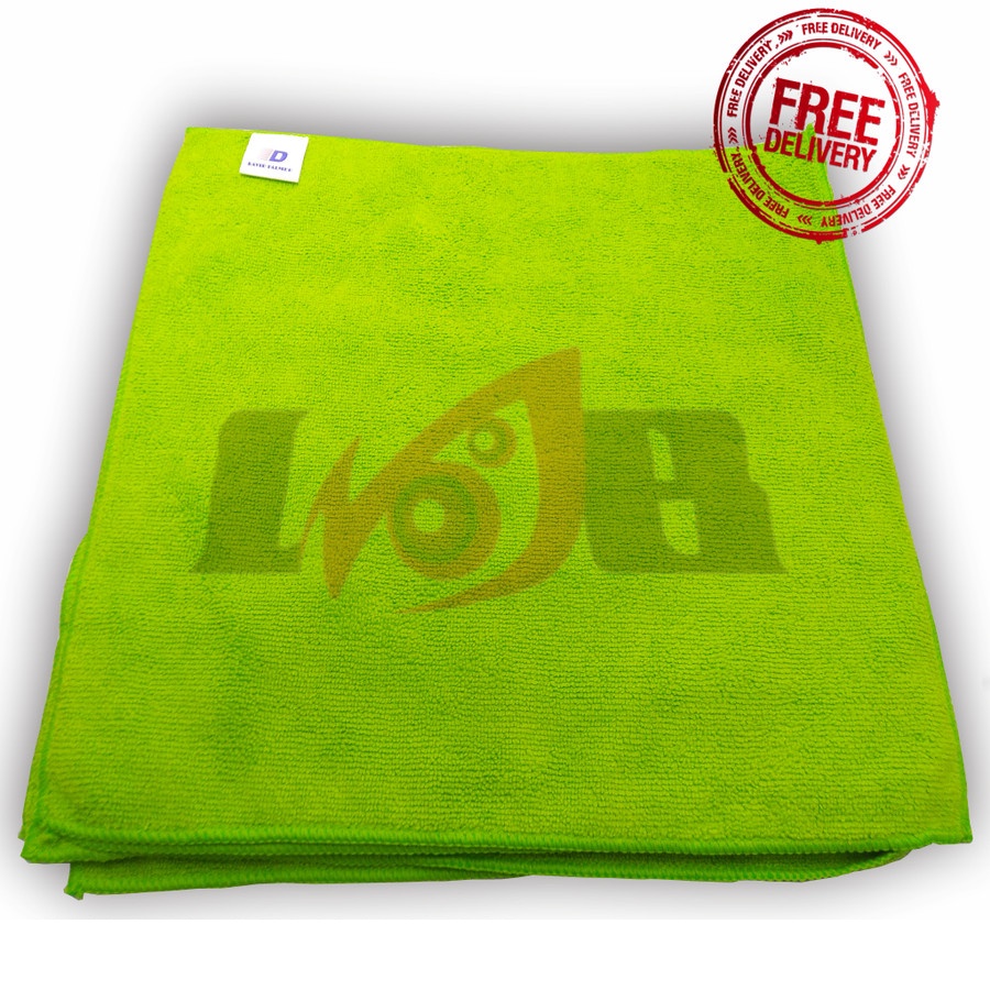 Tebal Microfiber David Palmer Kain Lembut Lap Halus Cuci Body Mobil Motor Dapur Piring Kotor