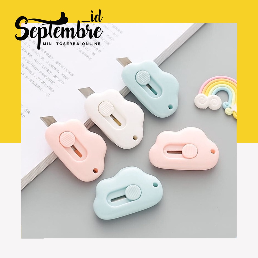 

Cutter Awan Cutter Lucu Cloud Cutter Cloud Mini Cutter Pisau Kecil Untuk Unboxing Paket