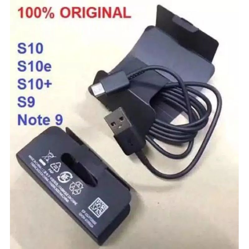 Charger/Tc SMG Galaxy S10 / S10+ S9 S8 Note 9 8 A70 Type-C Fast charging Original Quality Charger/Tc (Black)