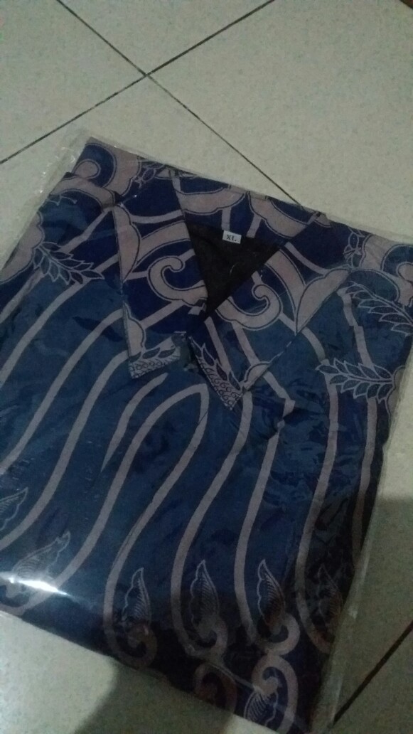 Kamandanu Blue Kemeja Batik Pria Lengan Pendek Batik Pria Lengan Pendek Kemeja Batik Pria By Anjani