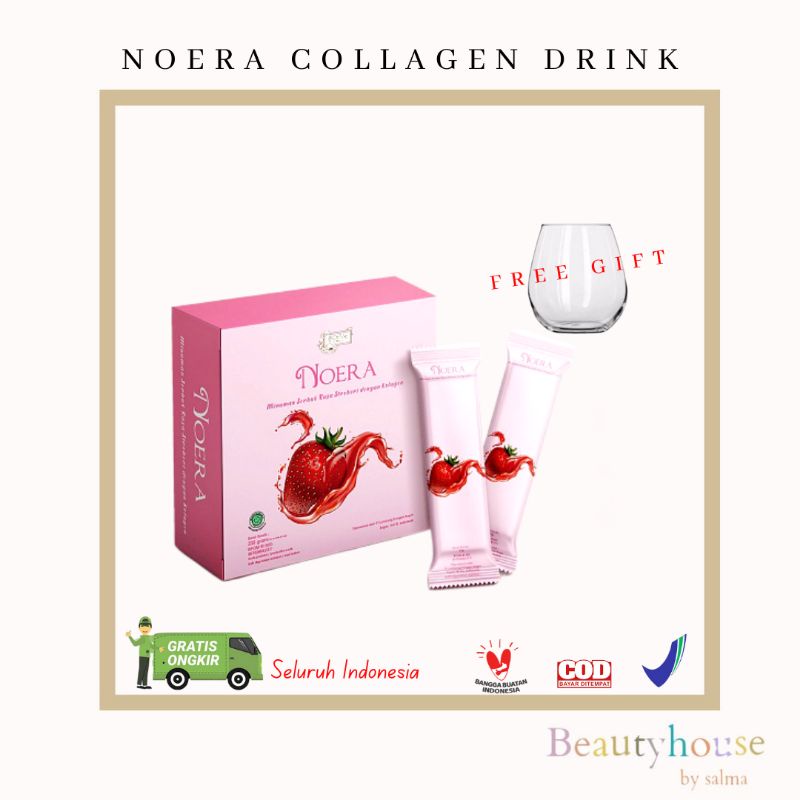 [BPOM] NOERA COLLAGEN DRINK | Minuman Pemutih Badan | Collagen Drink | Minuman Collagen | Noera Skin
