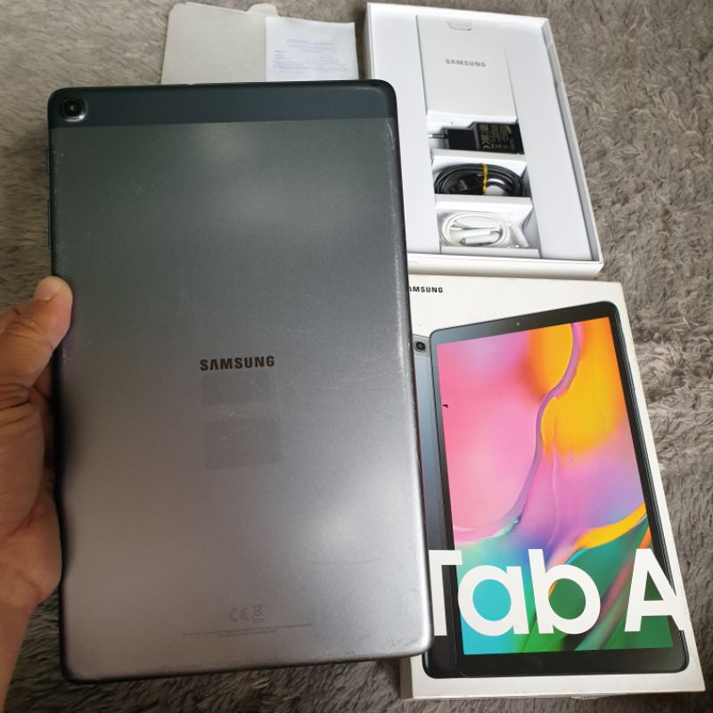 Samsung Tab A 10&quot; 2019 T515 3/32gb 4G LTE normal lengkap siap pakai