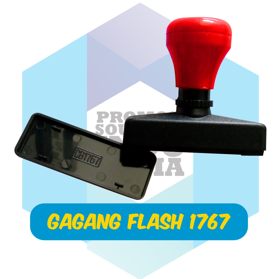 

Gagang stempel flash ukuran 17x67mm