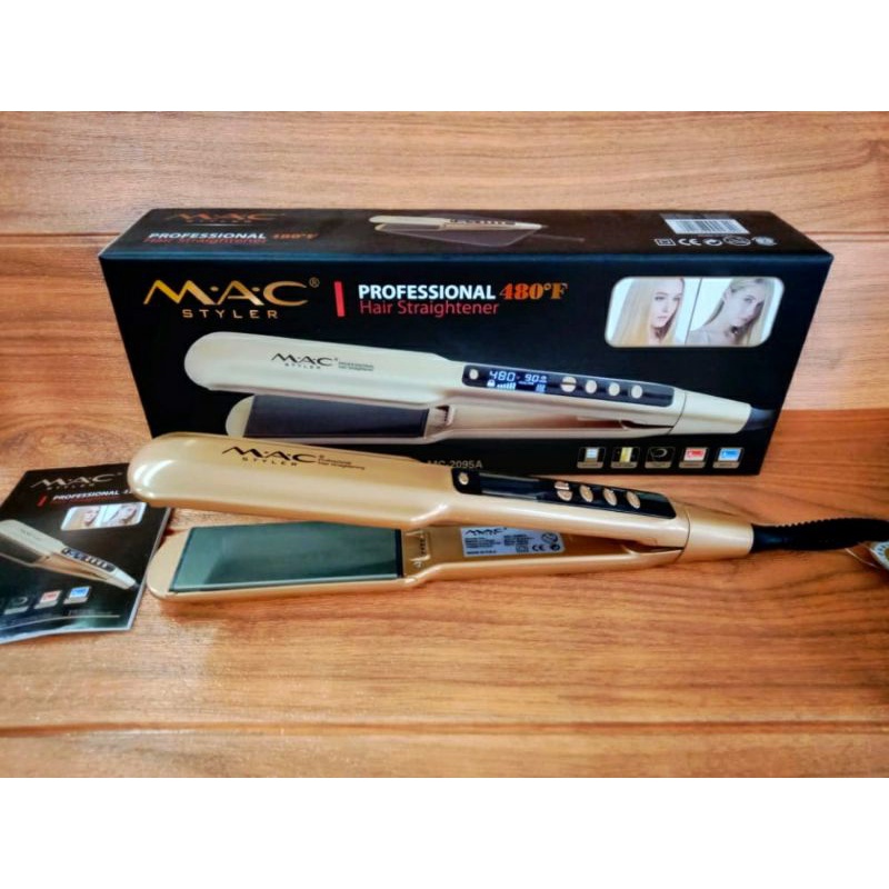 CATOK RAMBUT LURUS / Catokan Salon Professional / Smoothing  Mac 2095A